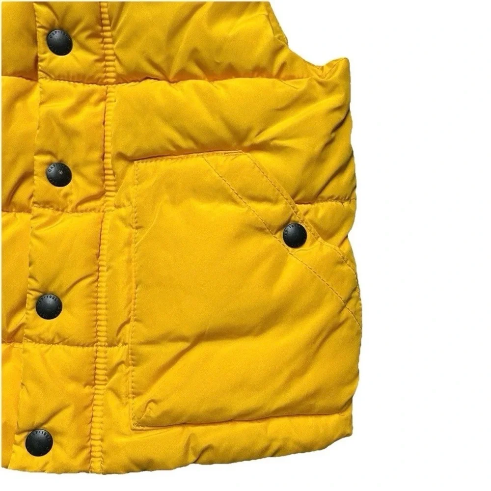 Baby Gap Toddler Yellow Winter Puffer Vest Size 3T